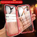 Custodia a libro magnetica per iPhone X/XS/XR/XS Max
