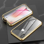 Custodia a libro magnetica per iPhone X/XS/XR/XS Max