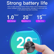 Q37 Registratore vocale intelligente con riduzione del rumore HD, 4GB, 8GB, 16GB, 32GB