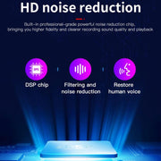 Q37 Registratore vocale intelligente con riduzione del rumore HD, 4GB, 8GB, 16GB, 32GB