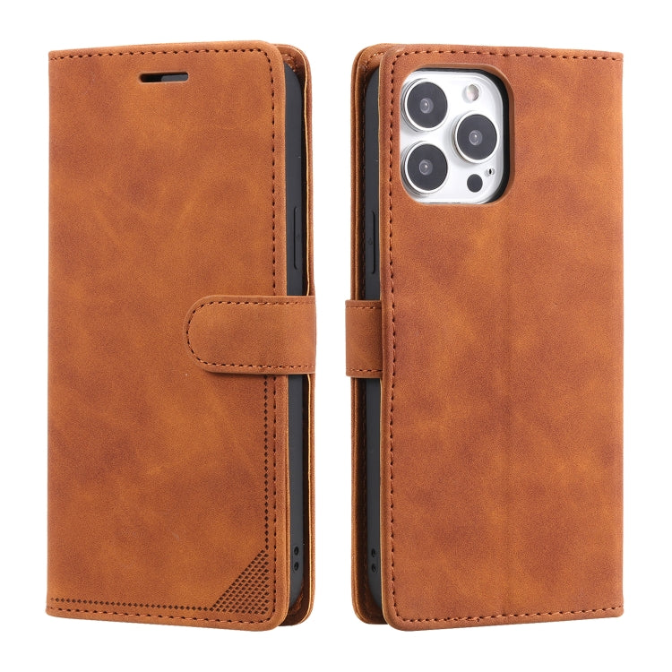 Custodia portafoglio in pelle con supporto orizzontale per iPhone