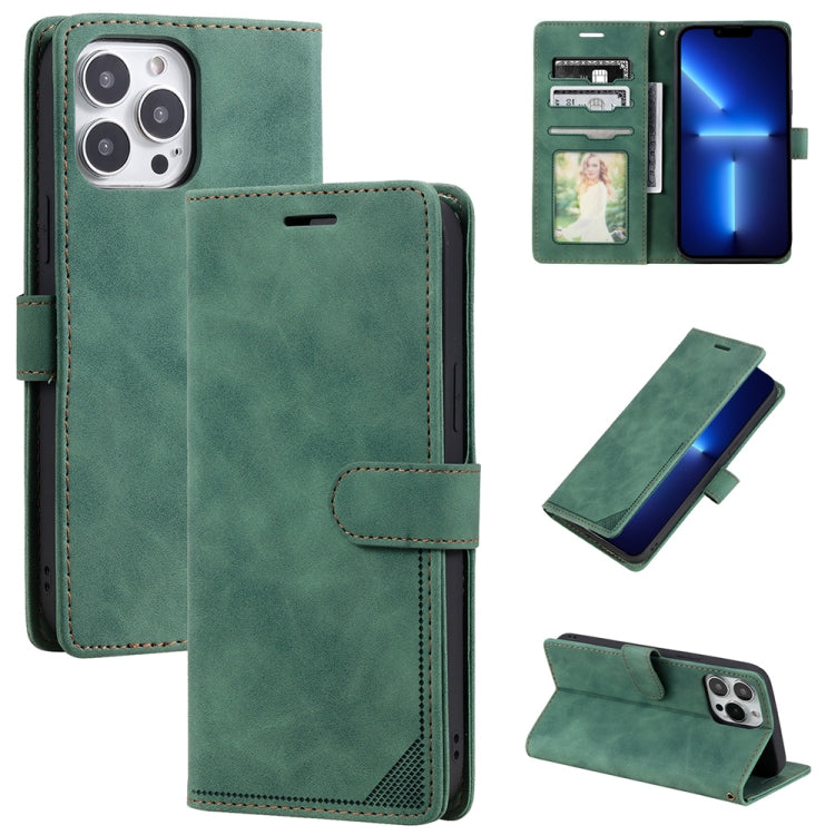 Custodia portafoglio in pelle con supporto orizzontale per iPhone
