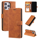 Custodia portafoglio in pelle con supporto orizzontale per iPhone