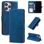 Custodia portafoglio in pelle con supporto orizzontale per iPhone