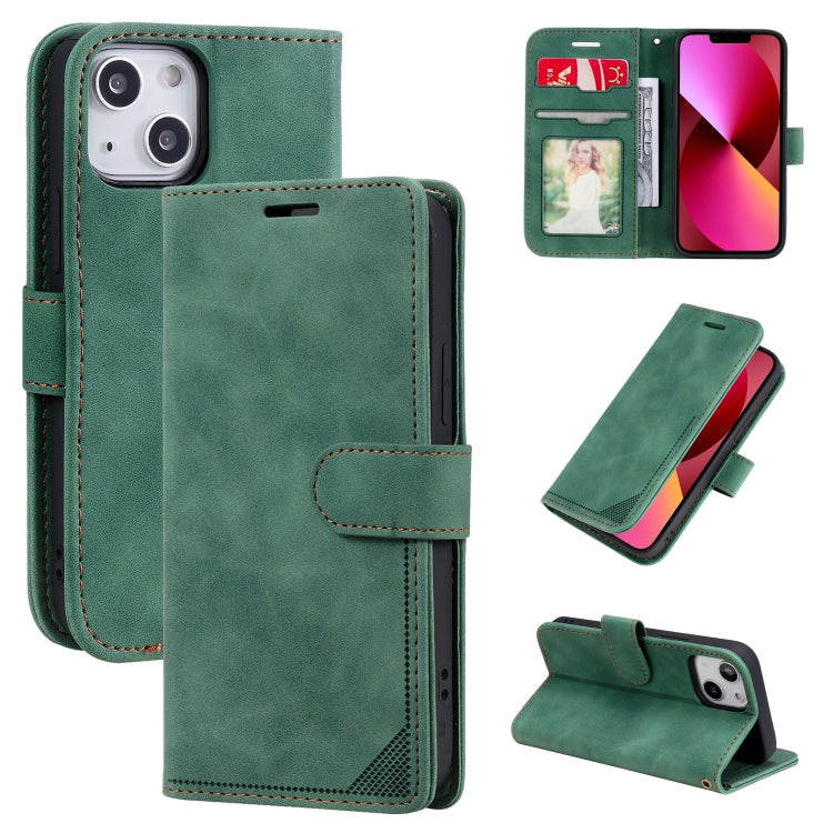 Custodia portafoglio in pelle con supporto orizzontale per iPhone