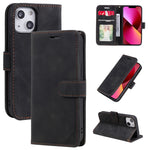 Custodia portafoglio in pelle con supporto orizzontale per iPhone