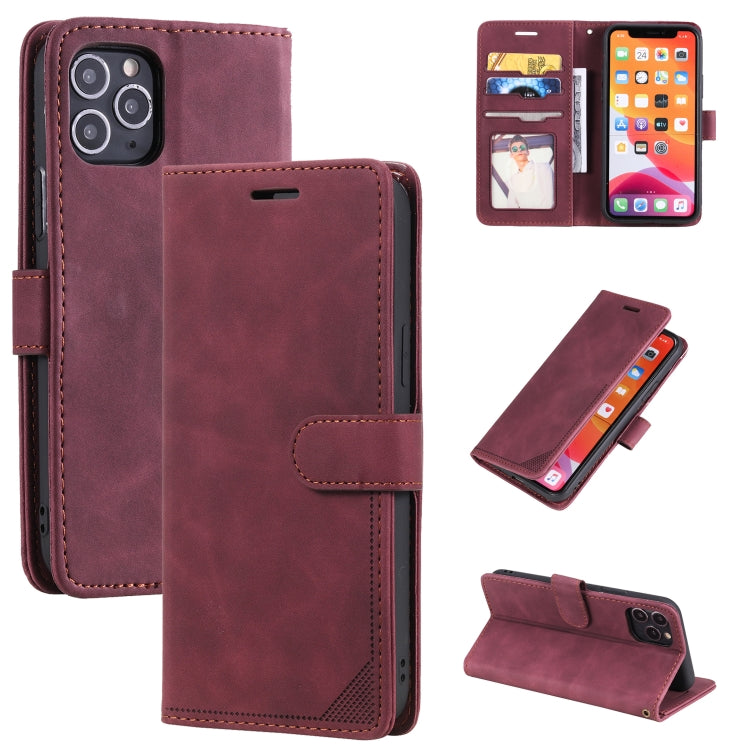 Custodia portafoglio in pelle con supporto orizzontale per iPhone
