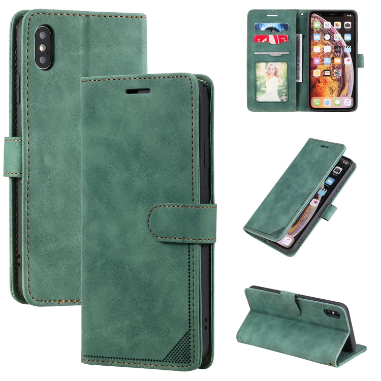 Custodia portafoglio in pelle con supporto orizzontale per iPhone