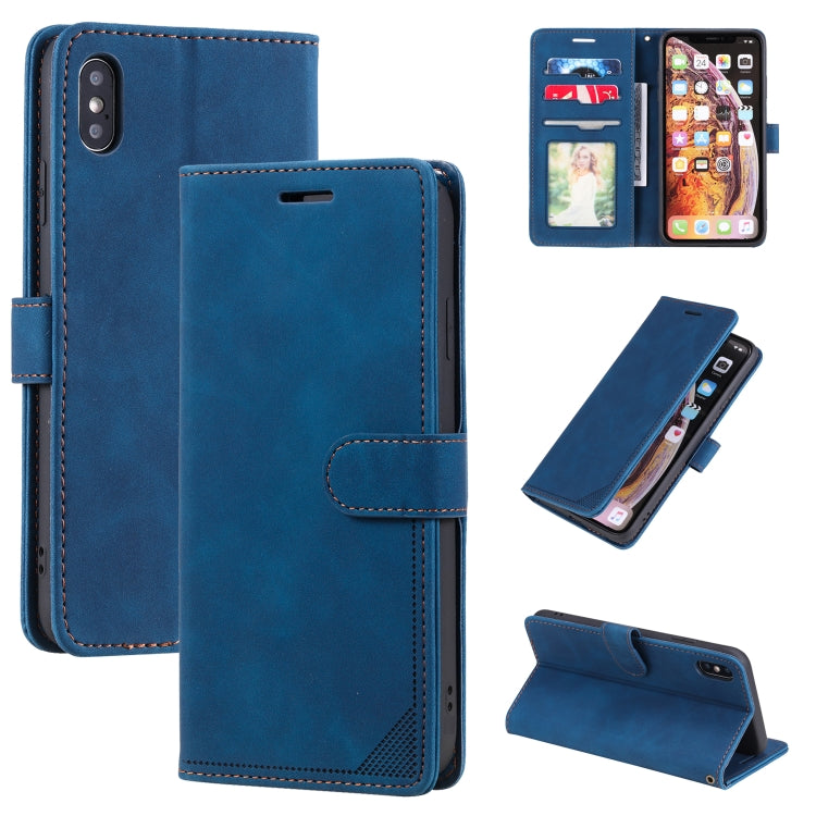 Custodia portafoglio in pelle con supporto orizzontale per iPhone