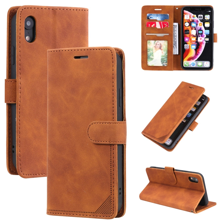 Custodia portafoglio in pelle con supporto orizzontale per iPhone