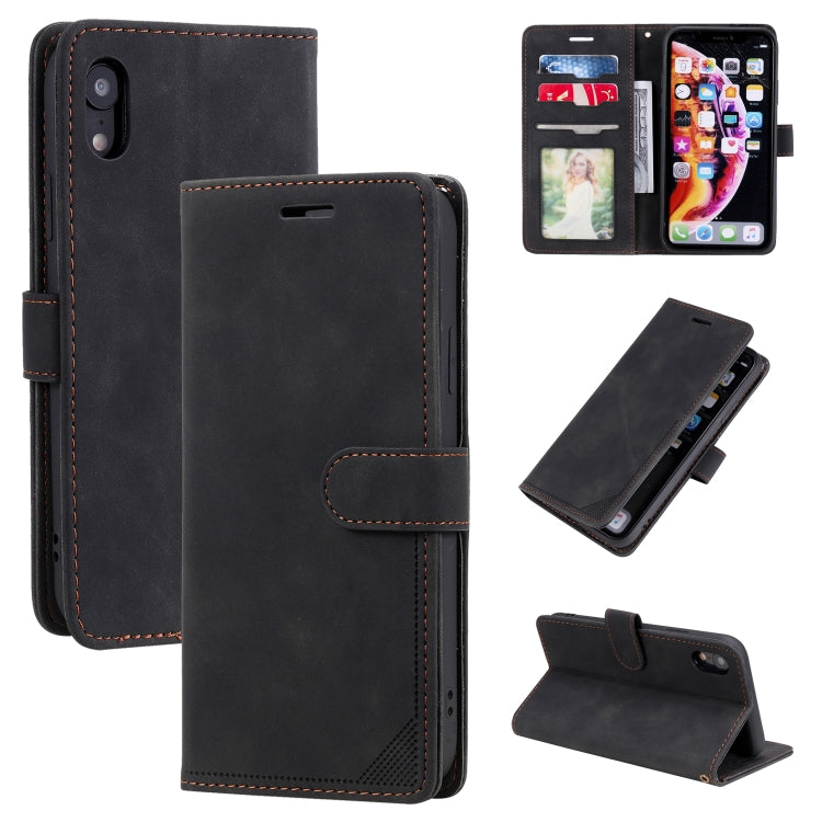 Custodia portafoglio in pelle con supporto orizzontale per iPhone
