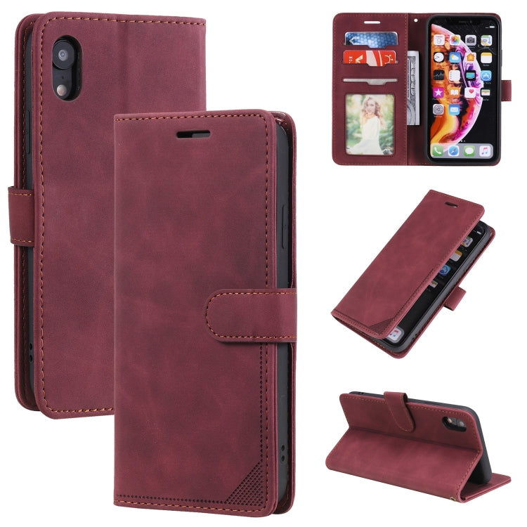 Custodia portafoglio in pelle con supporto orizzontale per iPhone