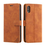 Custodia portafoglio in pelle per iPhone 8 Plus e 7 Plus