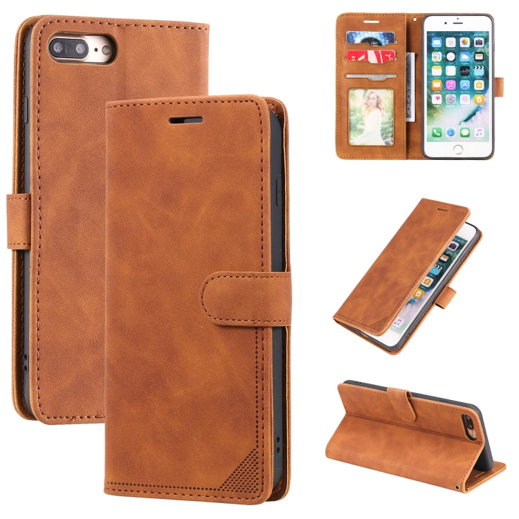 Custodia portafoglio in pelle per iPhone 8 Plus e 7 Plus