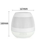 Macchina per aromaterapia con purificatore d'aria a grana di legno con umidificatore a LED da 400 ml con luce a LED colorata, AU Plug, EU Plug, UK Plug, US Plug