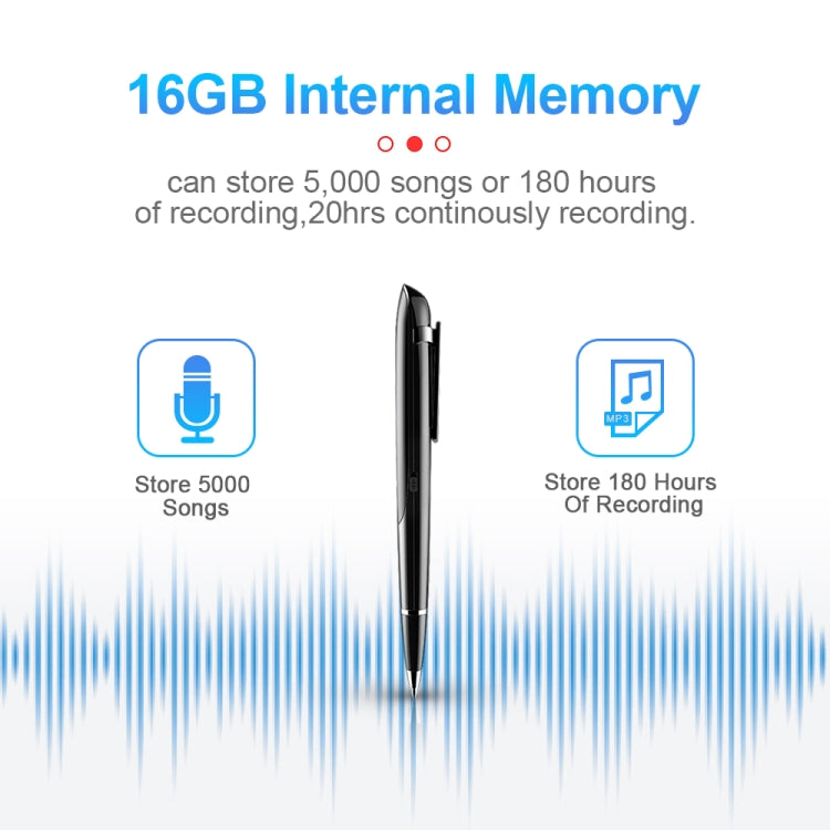 Registratore vocale Q9 con riduzione rumore AI 4-32GB