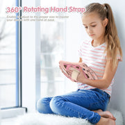 Custodia protettiva in EVA antiurto per bambini Cute Cat King con supporto, tracolla e maniglia, For iPad mini 6 / mini 2024
