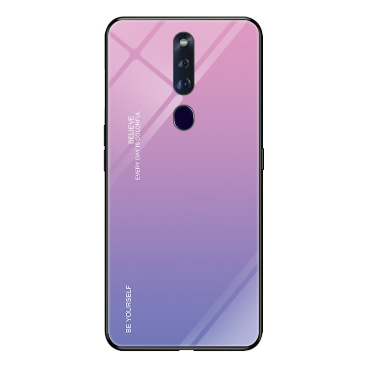 Custodia in vetro sfumato per OPPO F11 Pro
