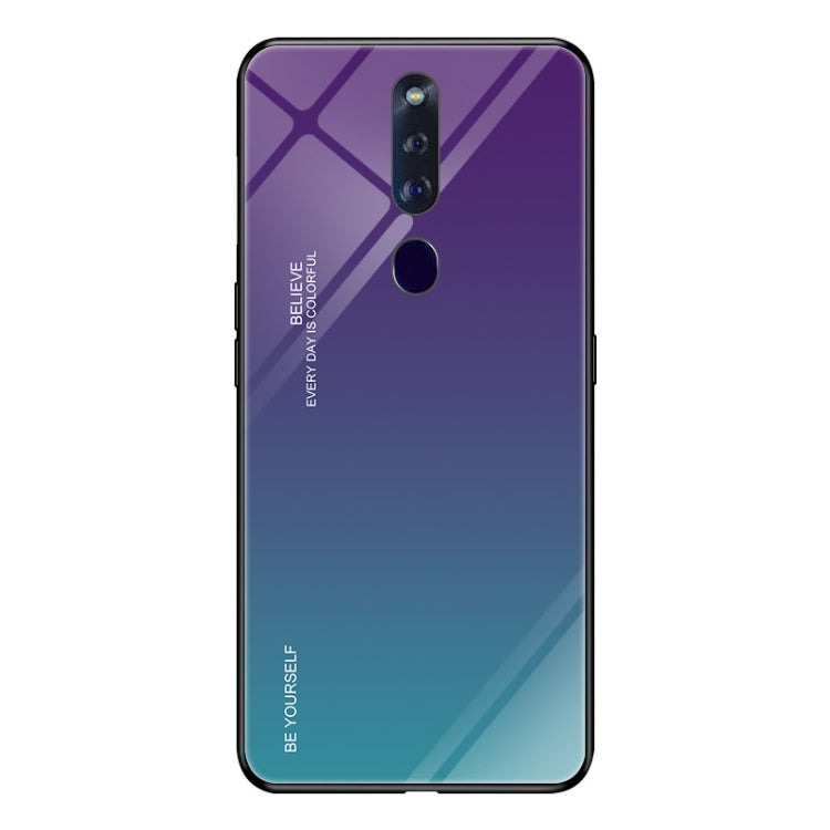 Custodia in vetro sfumato per OPPO F11 Pro