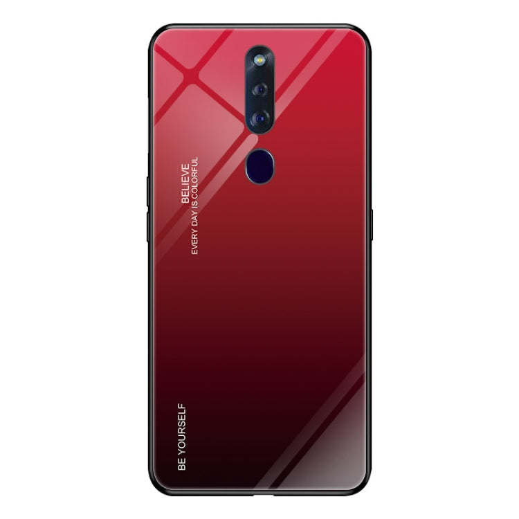 Custodia in vetro sfumato per OPPO F11 Pro