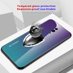Custodia in vetro sfumato per smartphone compatibili