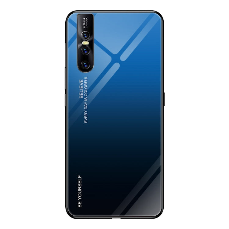 Custodia in vetro con bordi morbidi per Vivo V15 Pro