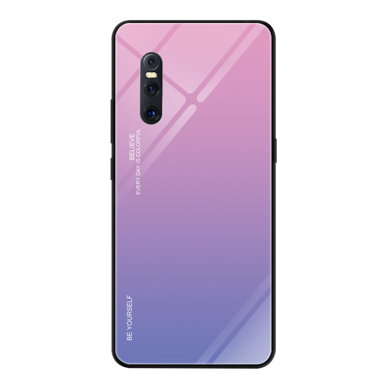 Custodia in vetro con bordi morbidi per Vivo V15 Pro