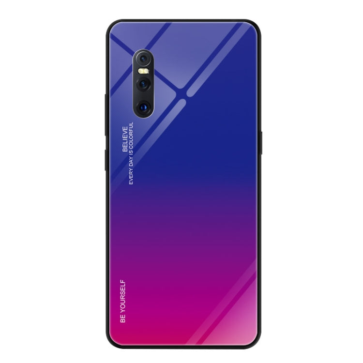 Custodia in vetro con bordi morbidi per Vivo V15 Pro