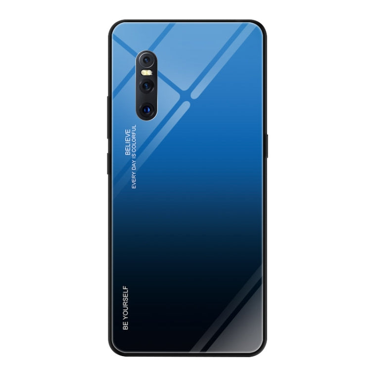 Custodia in vetro con bordi morbidi per Vivo V15 Pro