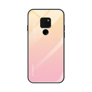 Custodia in vetro a colori sfumati, For Xiaomi Redmi Note 7, For Huawei Mate 20, For Huawei Nova 4