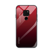 Custodia in vetro a colori sfumati, For Xiaomi Redmi Note 7, For Huawei Mate 20, For Huawei Nova 4
