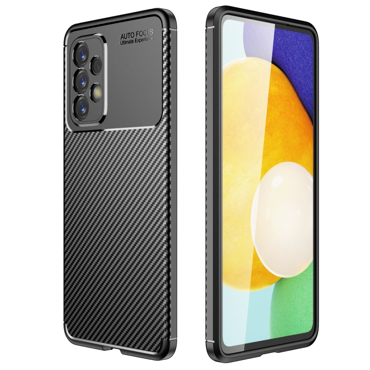Custodia per telefono in TPU antiurto con struttura in fibra di carbonio, For Samsung Galaxy A33 5G, For Samsung Galaxy A53 5G