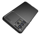 Custodia per telefono in TPU antiurto con struttura in fibra di carbonio, For Samsung Galaxy A33 5G, For Samsung Galaxy A53 5G