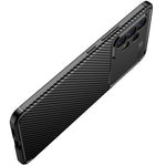 Custodia per telefono in TPU antiurto con struttura in fibra di carbonio, For Samsung Galaxy A33 5G, For Samsung Galaxy A53 5G