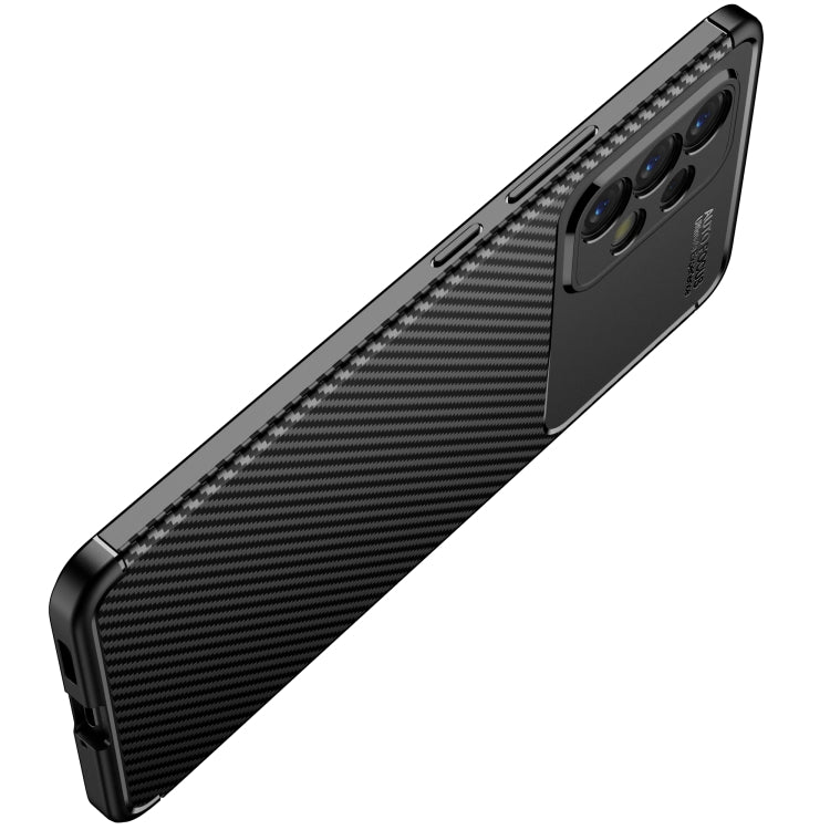 Custodia per telefono in TPU antiurto con struttura in fibra di carbonio, For Samsung Galaxy A33 5G, For Samsung Galaxy A53 5G
