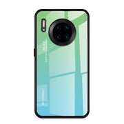Custodia in vetro a colori sfumati, For OPPO Reno Z, For Galaxy A7 (2018), For Xiaomi Redmi 7A