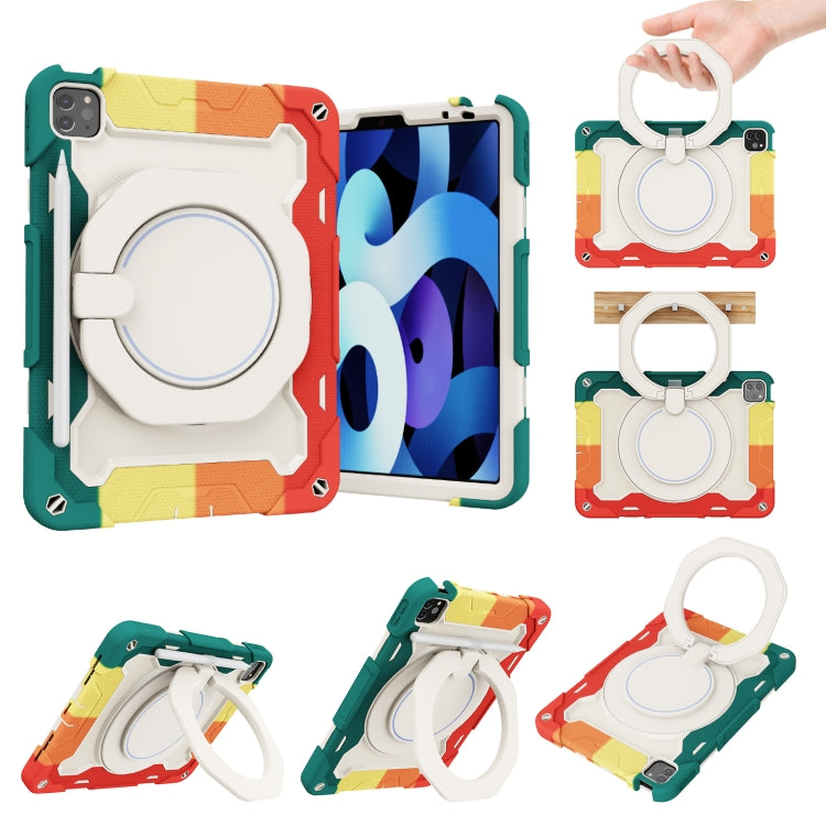 Custodia silicone per iPad 10.2 (2021) con supporto penna