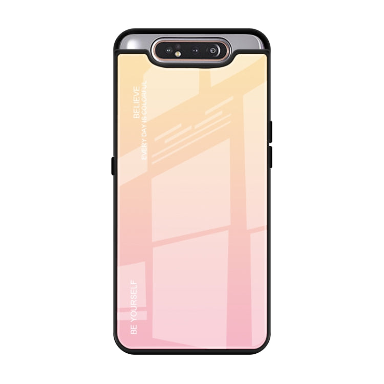 Custodia in vetro sfumato per Huawei e Samsung Galaxy A10s