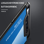 Custodia in vetro sfumato per Huawei e Samsung Galaxy A10s