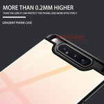 Custodia in vetro sfumato per Huawei e Samsung Galaxy A10s