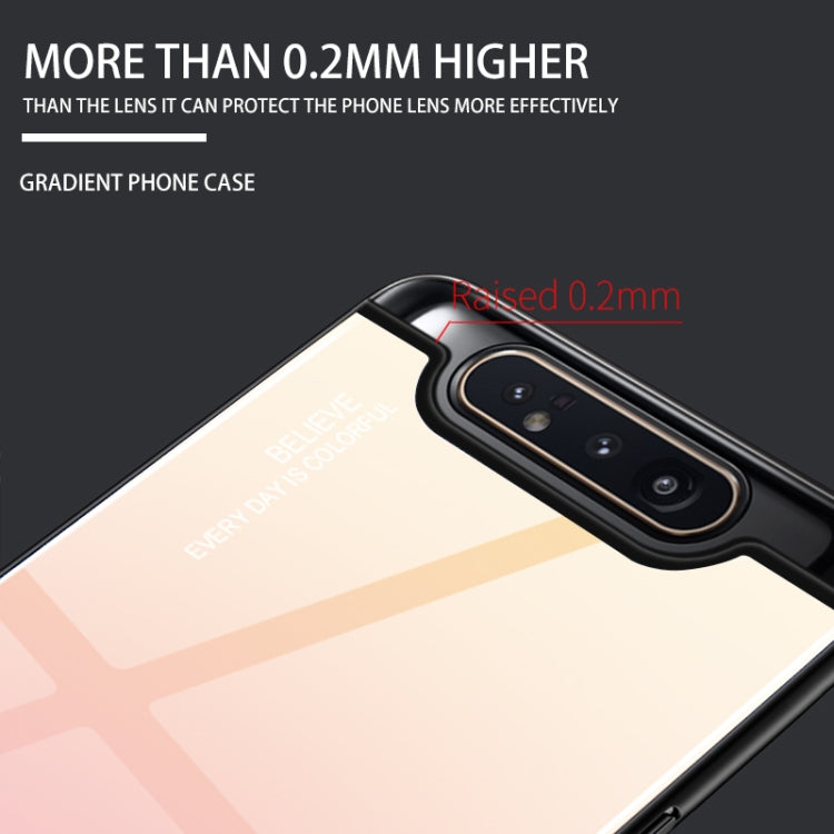 Custodia in vetro sfumato per Huawei e Samsung Galaxy A10s