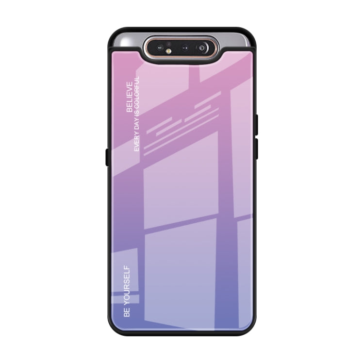 Custodia in vetro sfumato per Huawei e Samsung Galaxy A10s