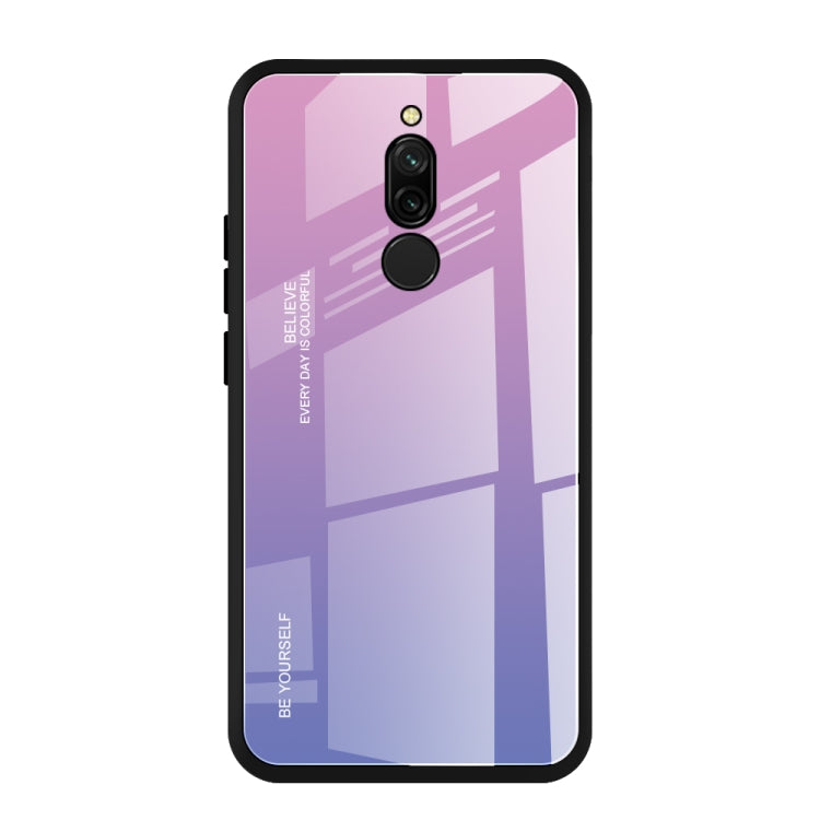 Custodia in vetro colorato per Vivo Y17