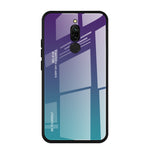 Custodia in vetro colorato per Vivo Y17