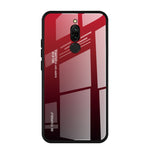 Custodia in vetro colorato per Vivo Y17
