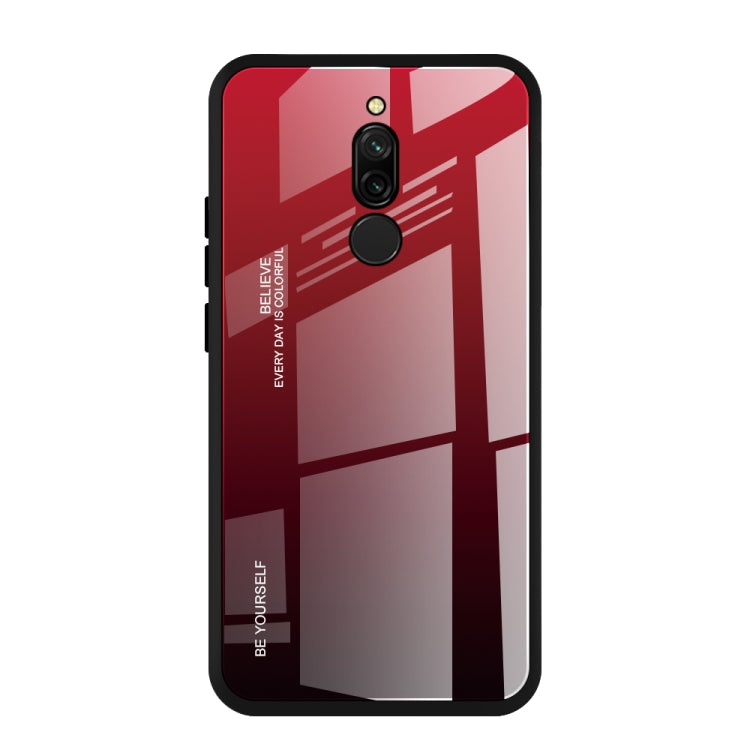 Custodia in vetro colorato per Vivo Y17