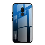 Custodia in vetro colorato per Vivo Y17