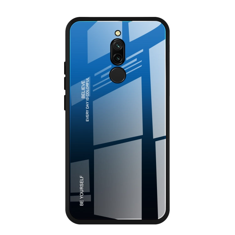Custodia in vetro colorato per Vivo Y17