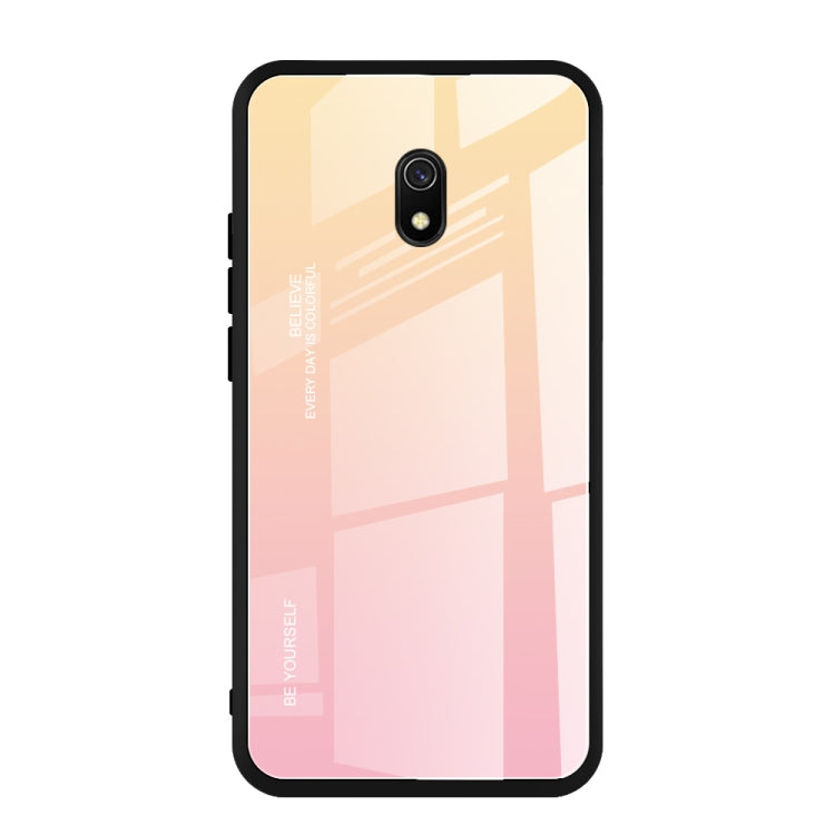 Custodia in vetro colorato per Vivo Y17