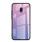 Custodia in vetro colorato per Vivo Y17